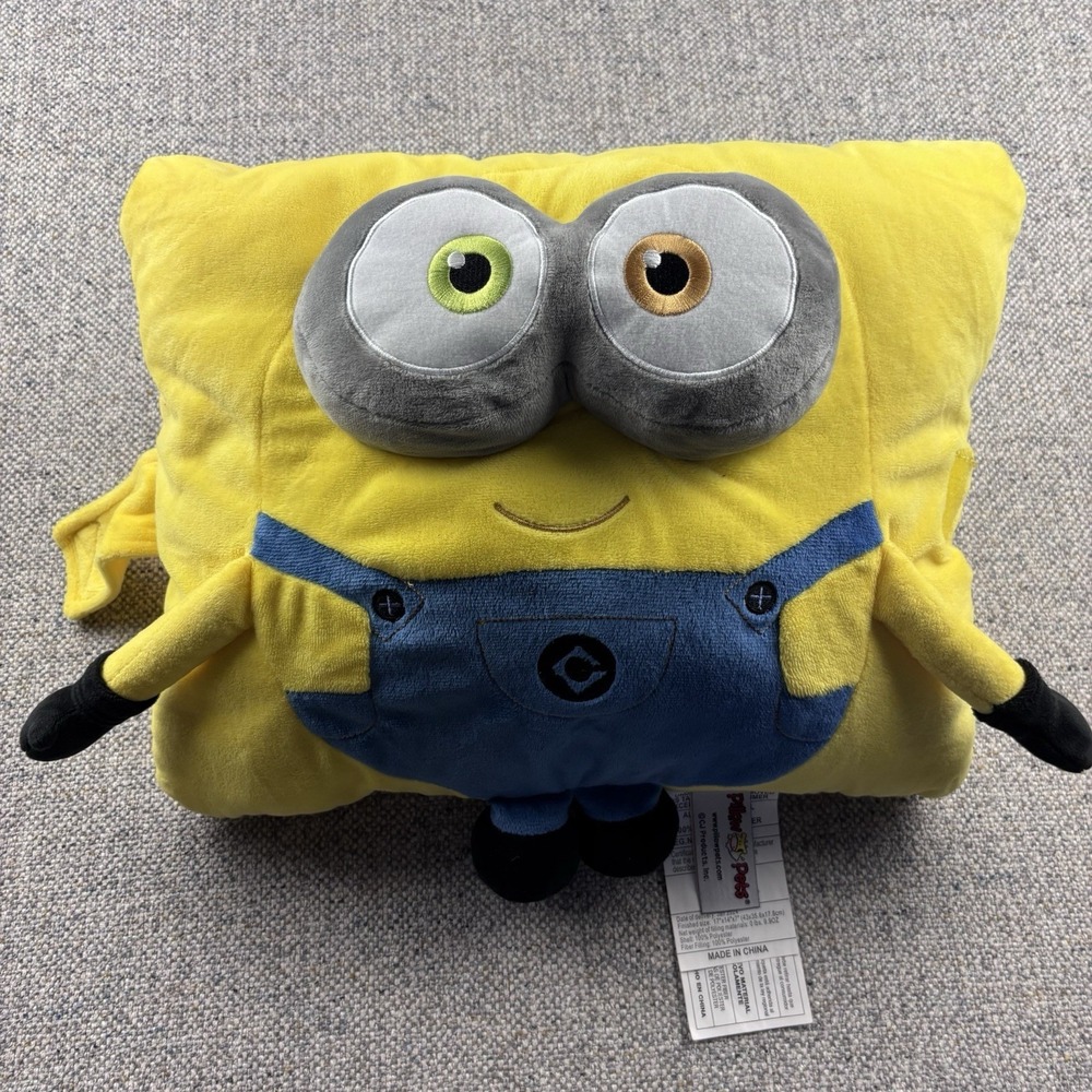 Pillow Pets Universal Studios Illumination Minion Movie Minion Bob Plush